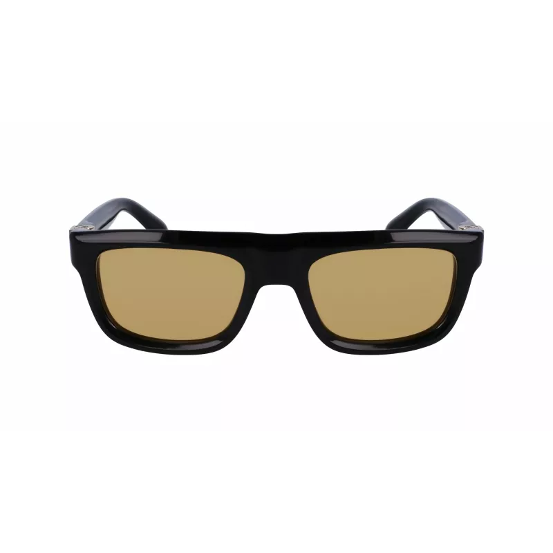 FERRAGAMO SF2009S-011 óculos de sol de homem - armação preta, lentes cinzentas, 56/21/145 mm