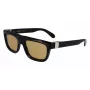 FERRAGAMO SF2009S-011 óculos de sol de homem - armação preta, lentes cinzentas, 56/21/145 mm