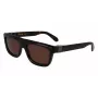 Óculos de sol quadrados de homem FERRAGAMO SF2009S-242 acetato Havana castanho degradê 56/21/145 mm