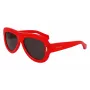 FERRAGAMO SF2029SE-600 Óculos de sol mulher - Dark Havana, lentes cinzentas, 57 mm