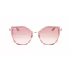 Óculos de sol de mulher FERRAGAMO SF293S-774 com armação de acetato Havana e lentes castanhas degradê 54/19/140 mm