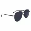 FERRAGAMO SF308S-2 óculos de sol de homem - armação de acetato, lentes de policarbonato, proteção UV400, formato retangular, 61/15/145 mm