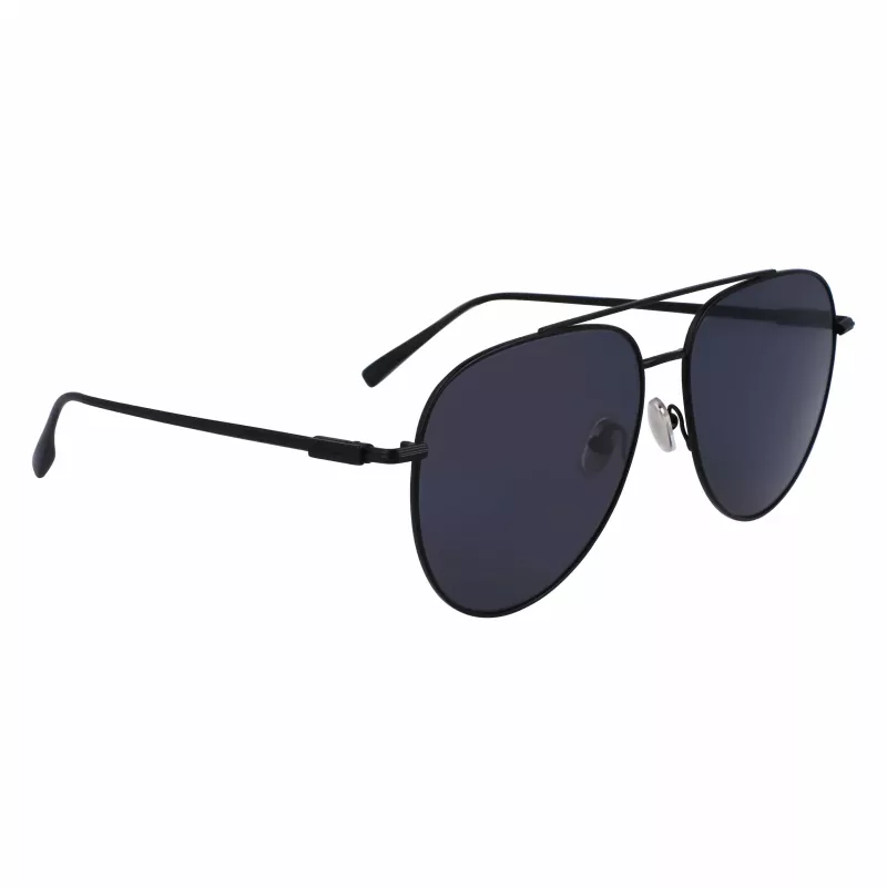 FERRAGAMO SF308S-2 óculos de sol de homem - armação de acetato, lentes de policarbonato, proteção UV400, formato retangular, 61/15/145 mm
