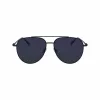 FERRAGAMO SF308S-2 óculos de sol de homem - armação de acetato, lentes de policarbonato, proteção UV400, formato retangular, 61/15/145 mm