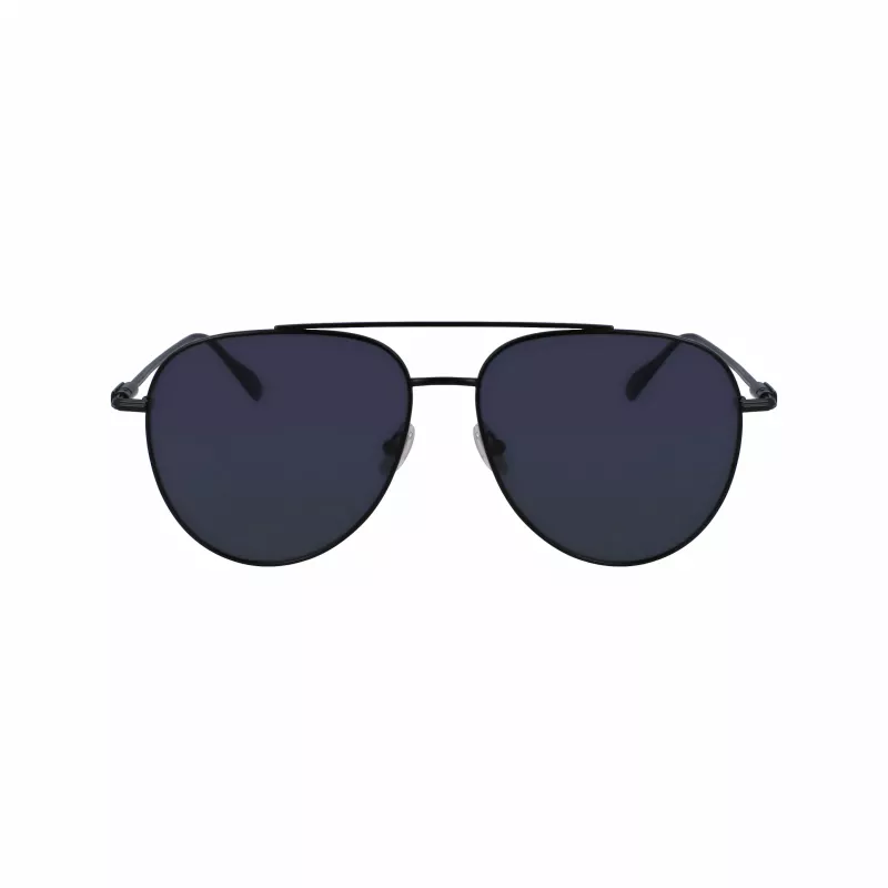 FERRAGAMO SF308S-2 óculos de sol de homem - armação de acetato, lentes de policarbonato, proteção UV400, formato retangular, 61/15/145 mm