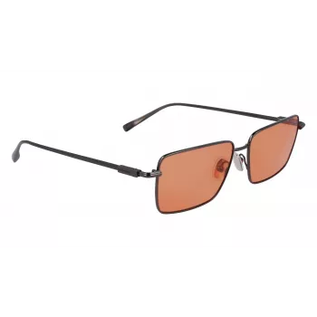 Óculos de sol de homem Ferragamo SF309S5715017 - armação em acetato preta, lentes em policarbonato cinzentas, 57 mm