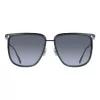 FERRAGAMO SF324S5816027 óculos de sol de mulher Havana acetato armação quadrada lentes castanho degradê 58mm