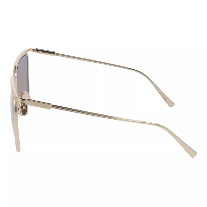 FERRAGAMO SF324S5816745 Óculos de sol borboleta para mulher Havana Castanho Degradê 58mm