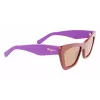 Óculos de sol de mulher FERRAGAMO SF929S-209 Havana butterfly em acetato castanho degradê 55/17/145 mm
