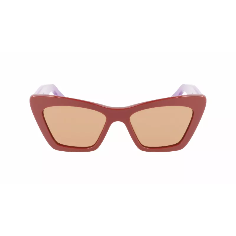 Óculos de sol de mulher FERRAGAMO SF929S-209 Havana butterfly em acetato castanho degradê 55/17/145 mm