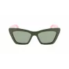 Óculos de sol de mulher FERRAGAMO SF929S-304 Havana castanho retangulares acetato 55 mm