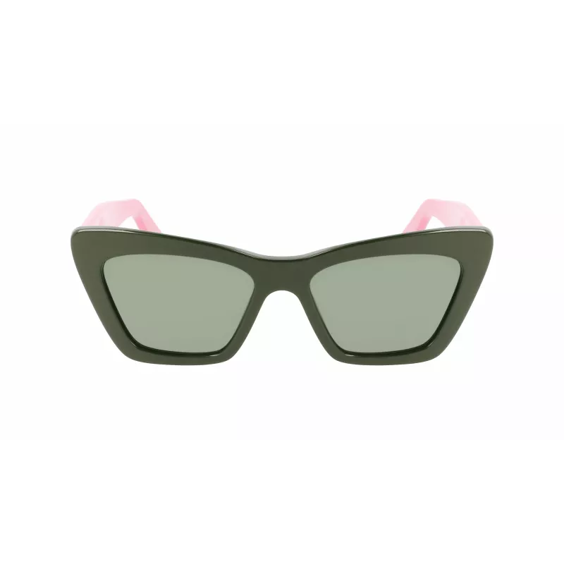 Óculos de sol de mulher FERRAGAMO SF929S-304 Havana castanho retangulares acetato 55 mm