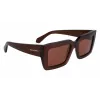 FERRAGAMO Óculos de sol de mulher SF1108S542123 Brown Havana 54/21/140 mm