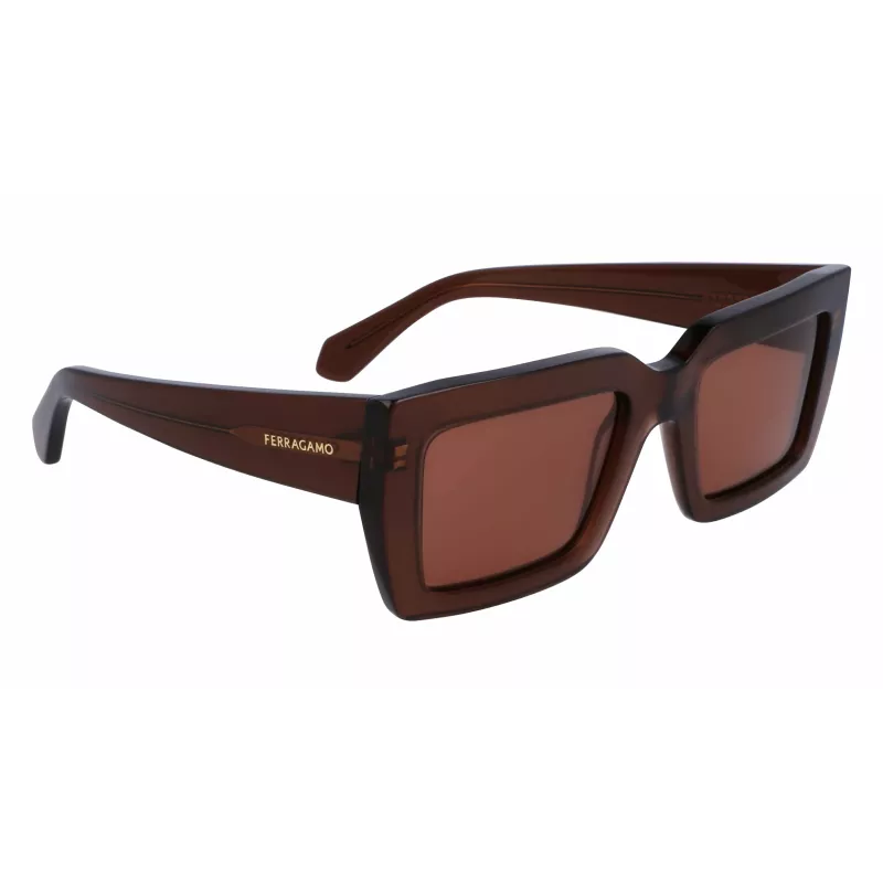 FERRAGAMO Óculos de sol de mulher SF1108S542123 Brown Havana 54/21/140 mm