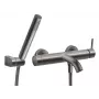 FERRO BCK11GM Misturadora de banheira de parede com conjunto de chuveiro, Gun Metal