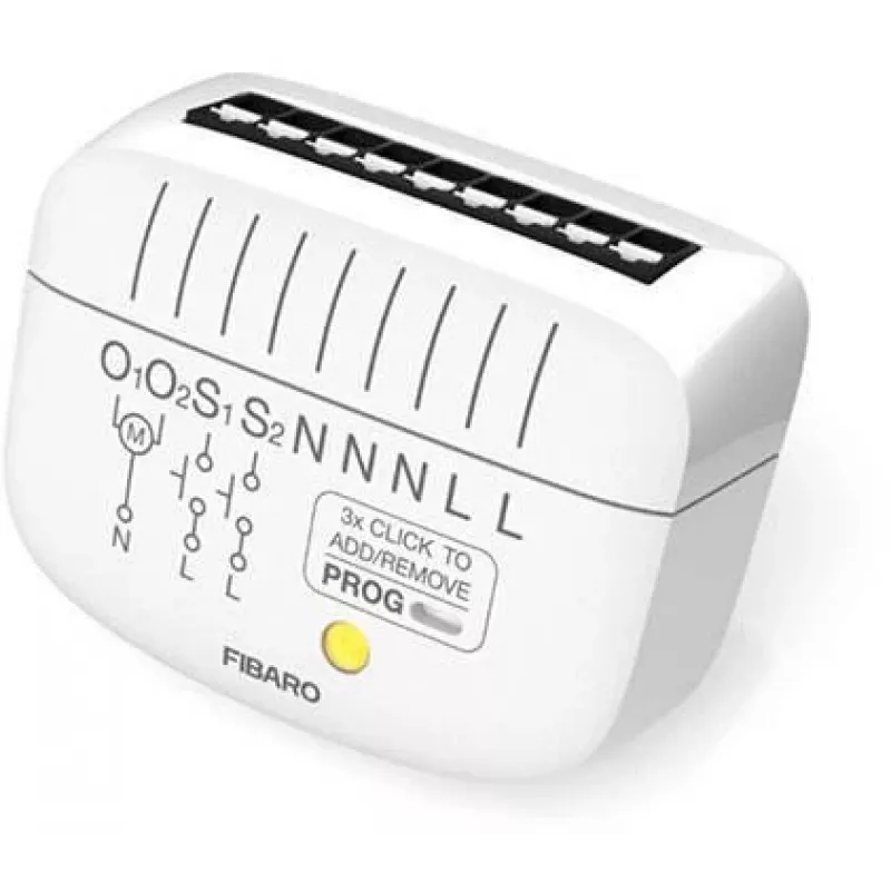 Fibaro FGR-224 Roller Shutter 4 módulo de controlo de estores e persianas Z-Wave Plus