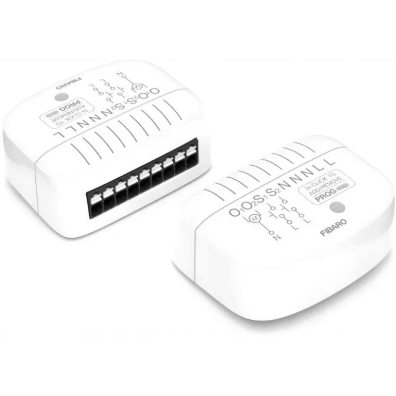 Fibaro FGR-224 Roller Shutter 4 módulo de controlo de estores e persianas Z-Wave Plus