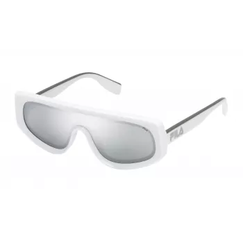 FILA Óculos de sol de homem SF9417994AOX - Armação desportiva Shield, proteção UV400, lente 99mm