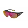 FILA Óculos de sol para homem SFI126-99U28Z - Estilo shield, proteção UV400, lente 99 mm