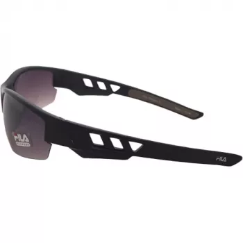 Óculos de sol de homem FILA SF215-71PC1 - armação preta, lentes cinzentas, proteção UV400