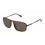 Óculos de sol polarizados FILA SF9329-587F7P homem - armação preta lentes cinzentas 58/15/140 mm