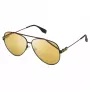 Óculos de sol retangulares de homem FILA SFI018-61531G preto/cinzento UV400 61/11/140 mm