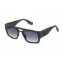 Óculos de sol retangulares de homem FILA SFI085500968 - Armação preta lentes cinzentas 50/23/145 mm
