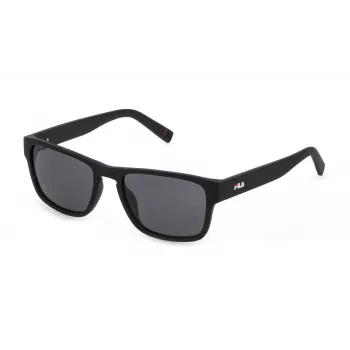 Óculos de sol retangulares de homem FILA SFI099V55U28P preto/cinzento UV400