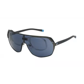 Óculos de sol desportivos de homem FILA SFI125990627 - armação preta, lentes fumadas, UV400