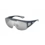Óculos de sol desportivos de homem FILA SFI126-996QSP - Armação preta, proteção UV400