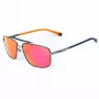 FILA SFI210V60K56R Óculos de sol para homem - Armação preta, lentes cinzentas, 61 mm