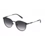 Óculos de sol FILA SFI217-52531Y unissexo - armação preta, lentes cinzentas, 52 mm