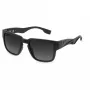 Óculos de sol polarizados FILA SFI463-53U28P para homem - armação preta lentes cinzentas 53/21/145 mm