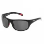 Óculos de sol polarizados FILA SFI514-64U28P homem, armação preta, lentes cinzentas, 64/17/130 mm