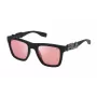 FILA Óculos de sol unissexo SF9416-51U28K - Armação preta, lentes cinzentas, 51 mm