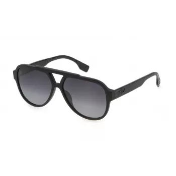 Óculos de sol unissexo FILA SFI459V590703 - armação retangular, proteção UV400, lentes 59 mm