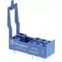 Finder 97.12 base de relé para série 46, 8 polos, terminais de parafuso, montagem em calha DIN/painel, 10 A, 250 V AC, cinzento