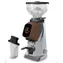 Fiorenzato AllGround Moinho de café Cromo mate Madeira de carvalho 230V EU Dark-T Titan