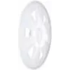 Fischer 4283 placa de fixação para isolamento HK 36 para isolamentos moles, poliamida, branco, 100 unid.