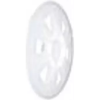 Fischer 4283 placa de fixação para isolamento HK 36 para isolamentos moles, poliamida, branco, 100 unid.