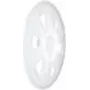 Fischer 4283 placa de fixação para isolamento HK 36 para isolamentos moles, poliamida, branco, 100 unid.