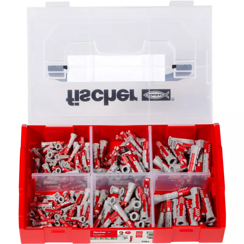 Fischer 536161 bucha DUOPOWER 6 x 30 mm, 210 unid.