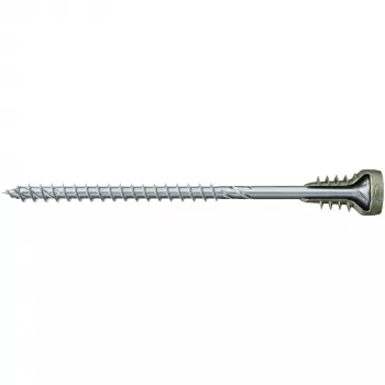 Parafuso de ajuste Fischer 558881 FAFS 5 mm x 100 mm perfil T aço zincado Torx T25 cabeça escareada (pack de 100)