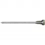 Parafuso de ajuste Fischer 558881 FAFS 5 mm x 100 mm perfil T aço zincado Torx T25 cabeça escareada (pack de 100)