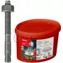 FISCHER Chumbador de ancoragem FAZ II Plus 12/20 R – Aço inoxidável A4, 80 unid. por embalagem