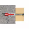 fischer DUOPOWER 6x30 bucha universal BigBox, cinzento-claro/vermelho, 950 unid., caixa reutilizável 570548
