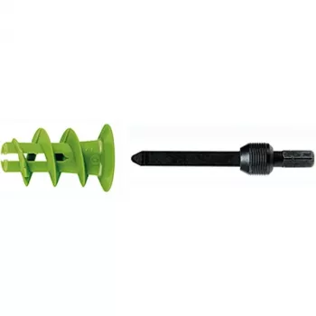 FISCHER GK GREEN bucha autoperfurante para pladur, verde, pack de 90
