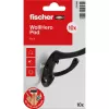fischer NTJH Véu de reparação 100x100 mm, pack de 10 – tecido de reforço de alta resistência para reparação de fissuras 570490