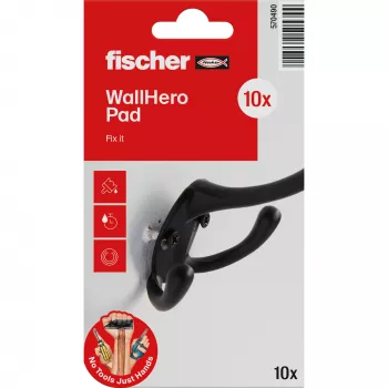 fischer NTJH Véu de reparação 100x100 mm, pack de 10 – tecido de reforço de alta resistência para reparação de fissuras 570490