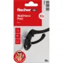 fischer NTJH Véu de reparação 100x100 mm, pack de 10 – tecido de reforço de alta resistência para reparação de fissuras 570490